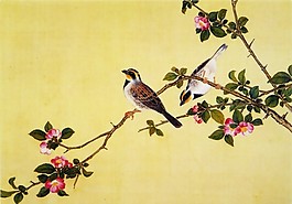 古典山水畫系列鳥效果圖下載