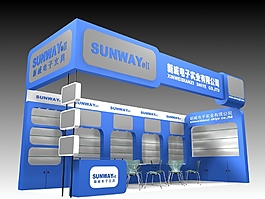 SUNWAY電子實(shí)業(yè)展覽模型