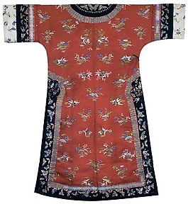 中式刺繡花紋圖案布紋貼圖