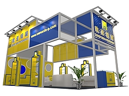 展览展示展台设计3D展会