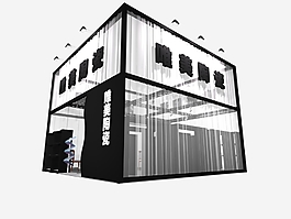 創(chuàng)意展廳模型
