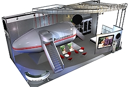 飛機(jī)模型展覽模型