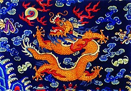 游云驚龍布紋貼圖
