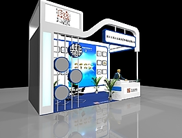 公司3D展覽模型