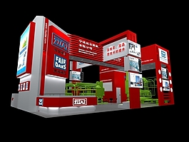 公司3D展覽模型