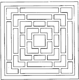 現(xiàn)代花紋鏤空黑白圖案