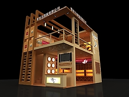 展廳展覽模型