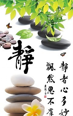 靜心瓷磚高清背景墻