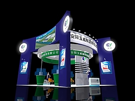 安阳制药展厅展览