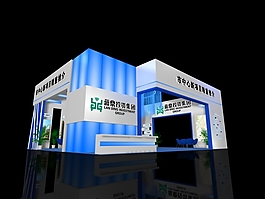 市中心醫療保健展覽模型