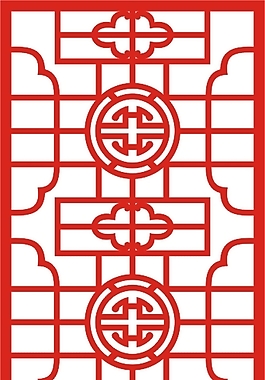 中式木雕鏤空圖