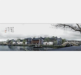 江南水鄉(xiāng)背景墻