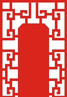 中式木雕鏤空圖