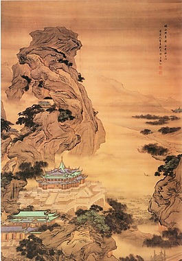 骊山避暑图装饰画