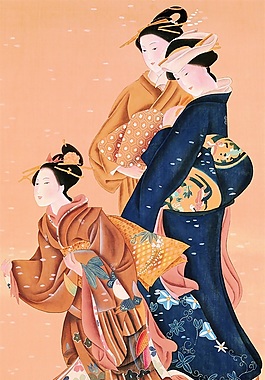 日式美女圖