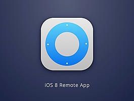 iOS8遠(yuǎn)程應(yīng)用圖標(biāo)sketch素材