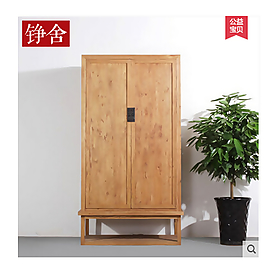 新中式家具原木衣帽間