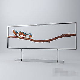 百搭田園室內(nèi)擺件模型