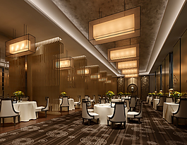 簡約大氣酒店3d模型