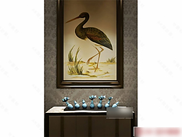 擺件裝飾畫模型素材