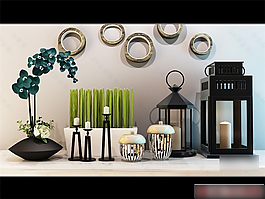 東南亞風(fēng)情擺件模型素材