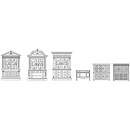 柜子CAD图纸
