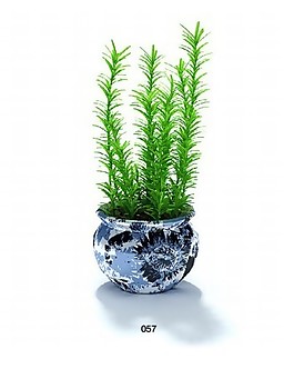 裝飾盆栽模型