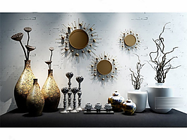 古典裝飾品模型