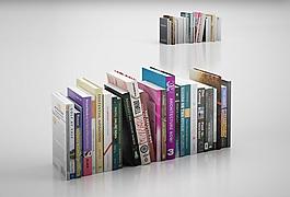 外文書模型素材