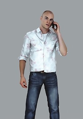 國外俊郎男性模型素材