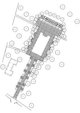 CAD武漢某公園規(guī)劃cemetery圖紙