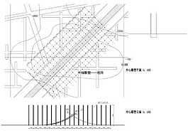 改造公園景觀設(shè)計施工圖中心雕塑圖紙