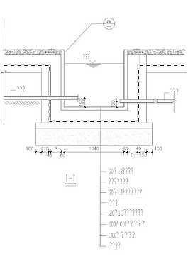 改造公園景觀設(shè)計(jì)施工圖詳-剖面圖