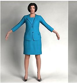 美女模特動(dòng)作模型