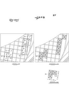 公園噴泉水池圖紙