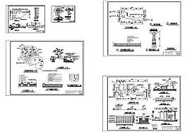 公园施工套图碧水居03CAD图纸