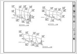 县级公园环境景观园施-12cad图纸