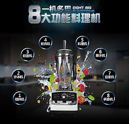 冰沙萃茶機海報
