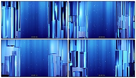 LED舞臺(tái)藍(lán)色條紋視頻背景