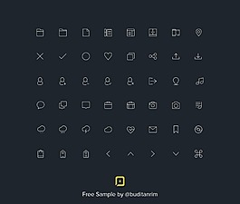 網(wǎng)頁(yè)多種小圖標(biāo)ICON