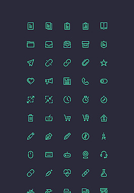 icons扁平化圖