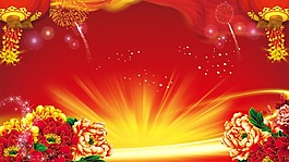 紅色喜慶背景