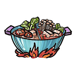 火鍋元素素材圖片