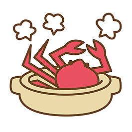 海鮮砂鍋素材圖片