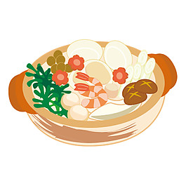 砂鍋素材圖片