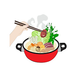 砂鍋素材圖片
