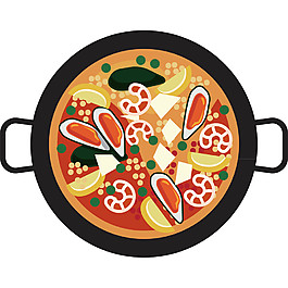 美味砂锅麻辣烫素材图片