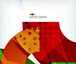 海報炫彩背景矢量合集