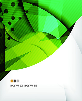 炫彩背景矢量綠色簡單合集