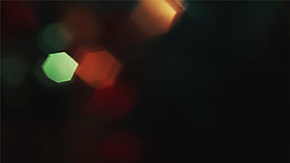 motionVFX穩(wěn)定六角形散景多彩裝飾